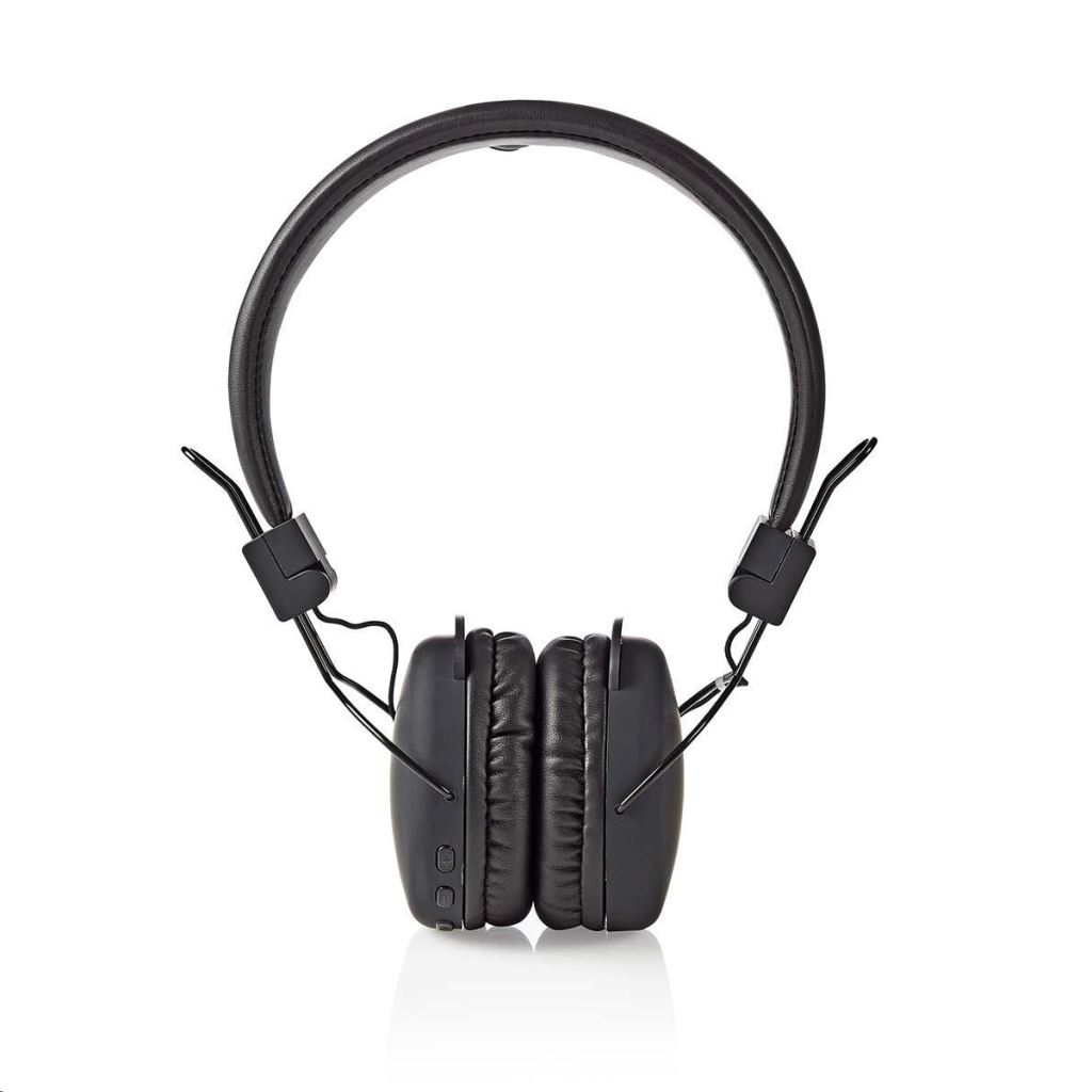 Nedis Bluetooth vezeték nélküli mikrofonos fejhallgató fekete Nedis Bluetooth vezeték nélküli mikrofonos fejhallgató fekete