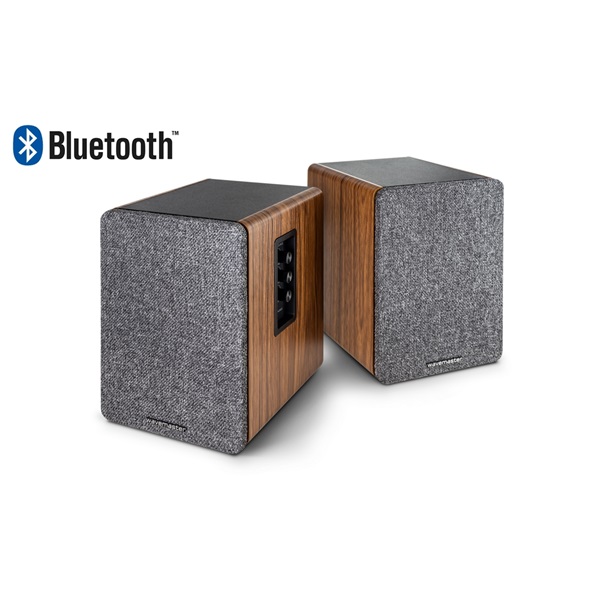 WaveMaster  BASE  30W RMS Bluetooth  RCA  2.0  Hangszóró Barna fa és szürke