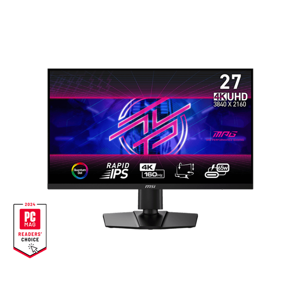 MSI GAMING MPG 274URF QD 27" Rapid IPS UHD 3840x2160 160Hz Monitor MSI GAMING MPG 274URF QD 27" Rapid IPS UHD 3840x2160 160Hz Monitor