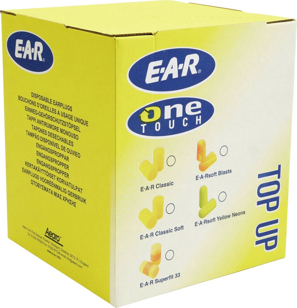 3M EAR Classic PD01009 füldugó utántöltő csomag ,28 dB, 500 pár