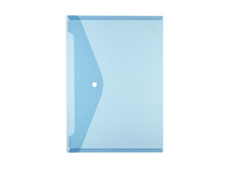 Herlitz dokumentumtartó A4 átlátszó-kék (10657948)