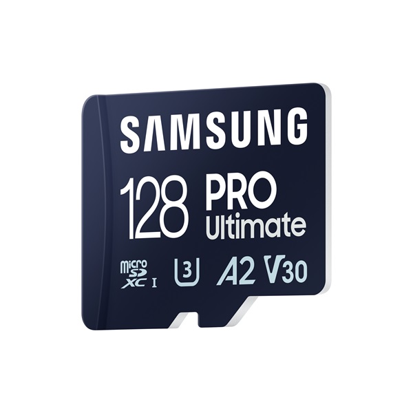 Samsung 128GB microSDXC Pro Ultimate Class10 U3 A2 V30 + adapterrel