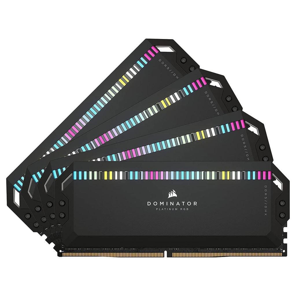 64GB 5600MHz DDR5 RAM Corsair DOMINATOR PLATINUM RGB CL36 (4x16GB) (CMT64GX5M4B5600C36)