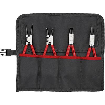 Seeger-gyűrű fogó készlet, 4 részes, 19-60 mm egyenes/90°heggyel, Knipex 00 19 56 Seeger-gyűrű fogó készlet, 4 részes, 19-60 mm egyenes/90°heggyel, Knipex 00 19 56