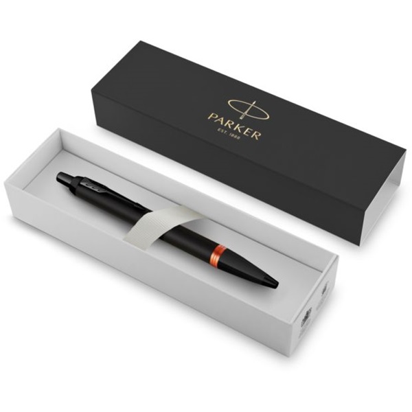 Parker Royal Im Professionals Vibrant fekete-narancs, fekete KLIPSZ 2172946 golyóstoll Parker Royal Im Professionals Vibrant fekete-narancs, fekete KLIPSZ 2172946 golyóstoll