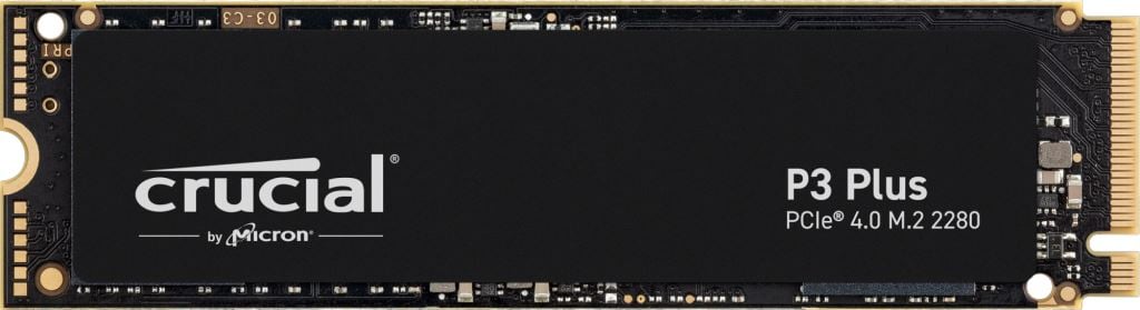 1TB Crucial SSD M.2 P3 Plus meghajtó (CT1000P3PSSD8)