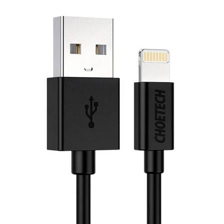 Choetech USB-A - Lightning kábel 1.2m fekete (IP0026)