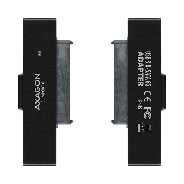 Axagon ADSA-1S6 2.5" külső merevlemez ház szürke