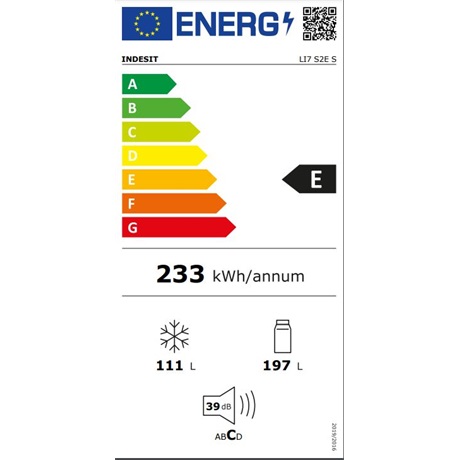 Indesit LI7 S2E S HŰTŐ ALULFAGYASZTÓS