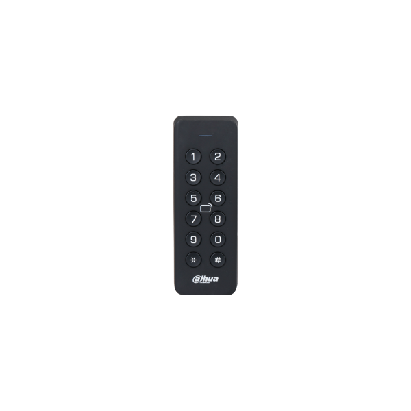Dahua kártyaolvasó (segédolvasó) - ASR2101H (Nyomógomb; IP66; IC-card, RS-485/Wiegand)