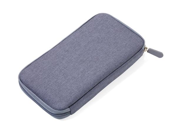 TROIKA Safe flight utazáshoz RFID védelemmel Dokumentumtároló Szürke