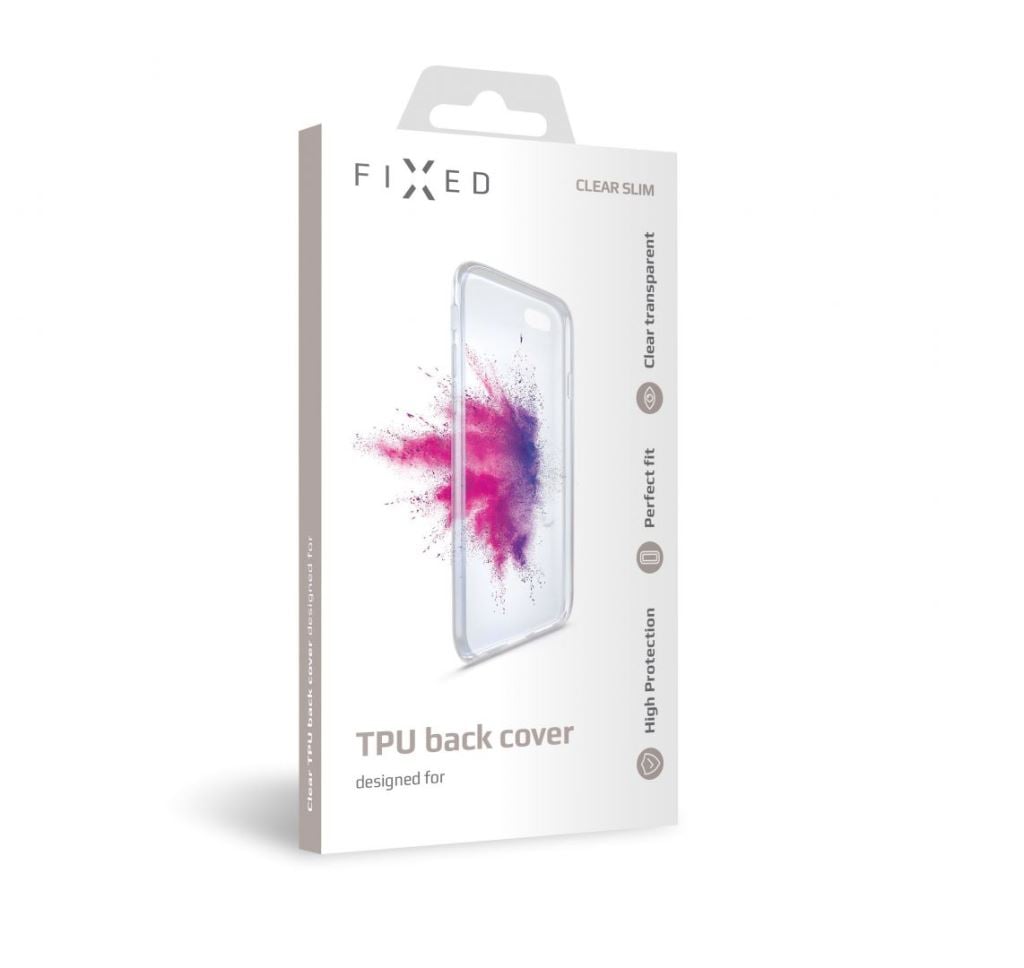 FIXED Apple iPhone X/XS TPU gel tok átlátszó (FIXTCC-230)