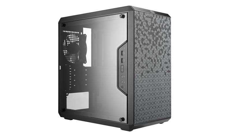 Cooler Master MasterBox Q300L táp nélküli ablakos Micro-ATX ház fekete (MCB-Q300L-KANN-S00)