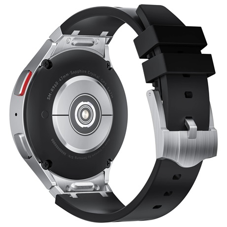 Mybandz 53272 ELEMENT SZILIKON ÓRASZÍJ-SAMSUNG GALAXY WATCH 5-6-7/FEKETE-EZÜST/20MM Mybandz 53272 ELEMENT SZILIKON ÓRASZÍJ-SAMSUNG GALAXY WATCH 5-6-7/FEKETE-EZÜST/20MM