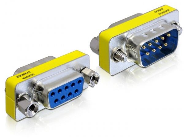 Delock DL65249 Sub-D9 pin male / female adapter Delock DL65249 Sub-D9 pin male / female adapter