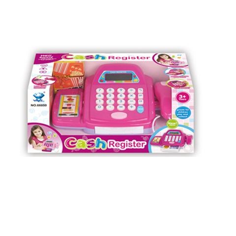 MK Toys elektronikus pénztárgép kiegészítőkkel rózsaszín (MKF411465)