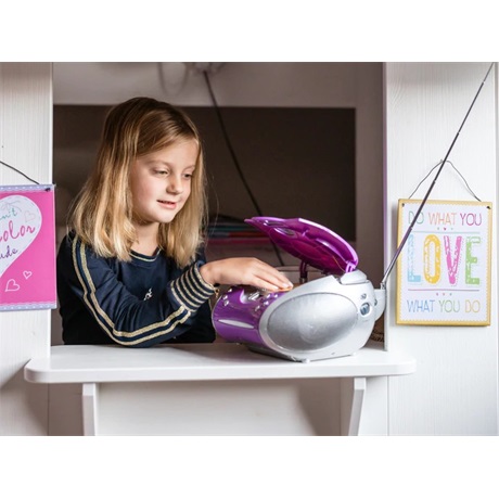 Lenco SCD-24 PURPLE CD-S RÁDIÓ