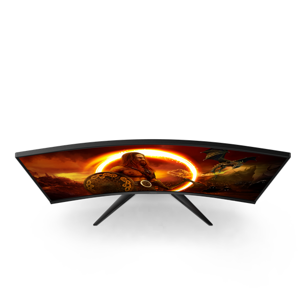 AOC  31.5" C32G2ZE/BK 1920x1080 Ívelt Gaming 240Hz VA monitor