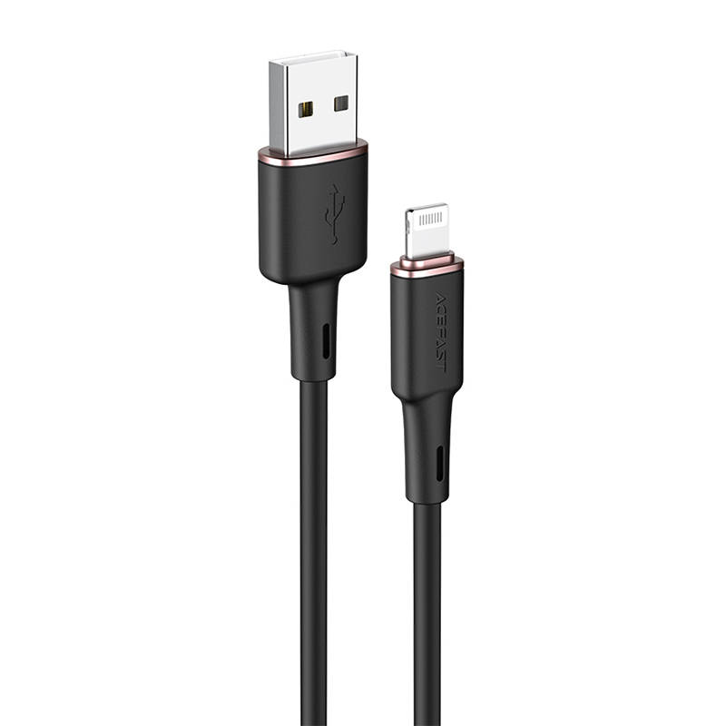 Cable USB to Lightining Acefast C2-02 1.2m (black) Cable USB to Lightining Acefast C2-02 1.2m (black)