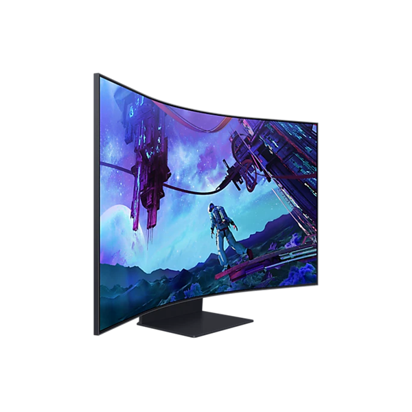 SAMSUNG G97NC Ívelt Gaming 165Hz VA monitor 55" 