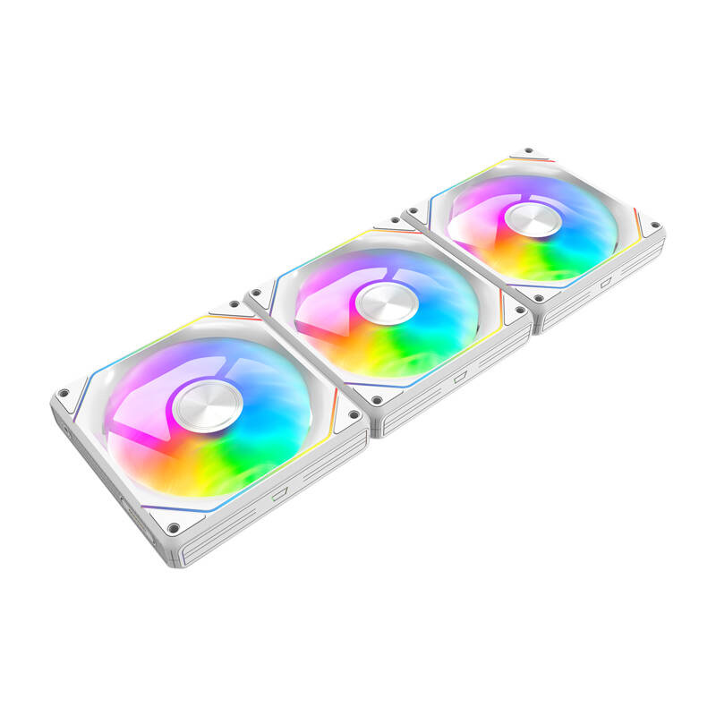 Darkflash Gauss G24 3 az 1-ben számítógépes ventilátorok Fehér 