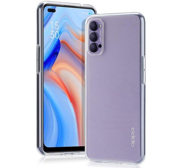 Szilikon telefonvédő (ultravékony) ÁTLÁTSZÓ [Oppo Reno 4 Pro 5G]