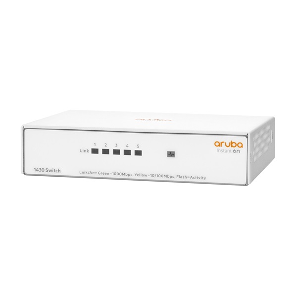 HPE Aruba Instant On 1430 5 portos switch (R8R44A)