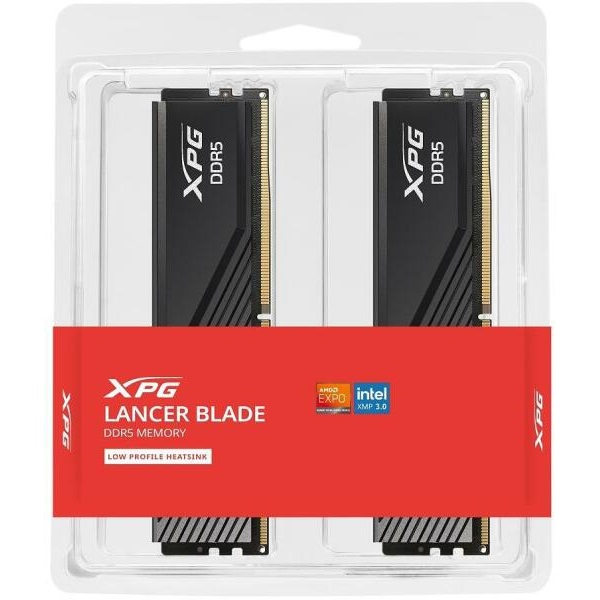 ADATA DDR5 32GB 6000Mhz DIMM CL36 XPG LANCER BLADE RGB 2x16GB Memória 