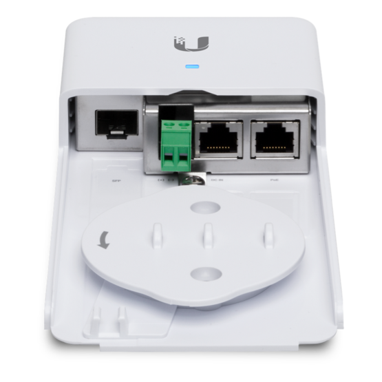 Ubiquiti F-POE FiberPoE Gen2 optikai adattovábbító egység (F-POE-G2)