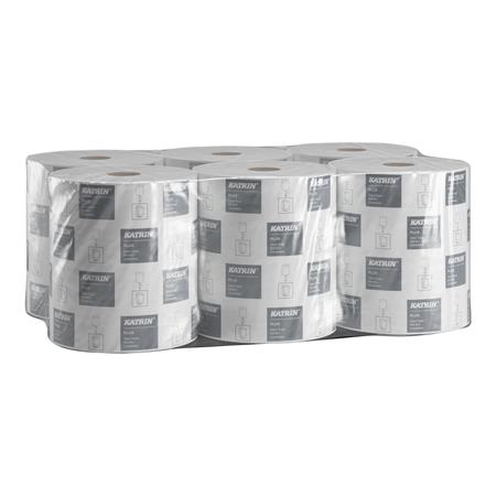 KATRIN  Plus M/100 tekercses  2 rétegű  Kéztörlő Hófehér