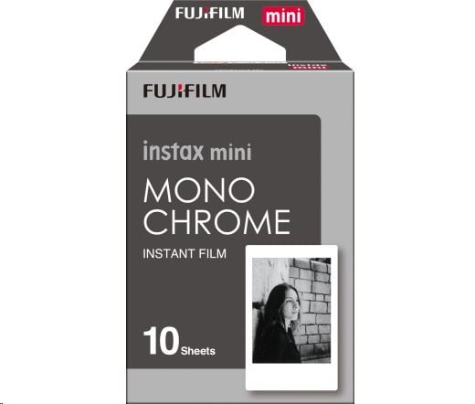 Fujifilm Instax Mini Film Glossy Monochrome (10 lap) (4547410337556)