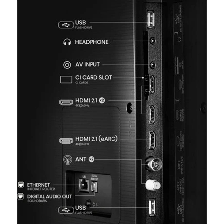 Hisense 75" 75A6Q 4K UHD Smart LED TV