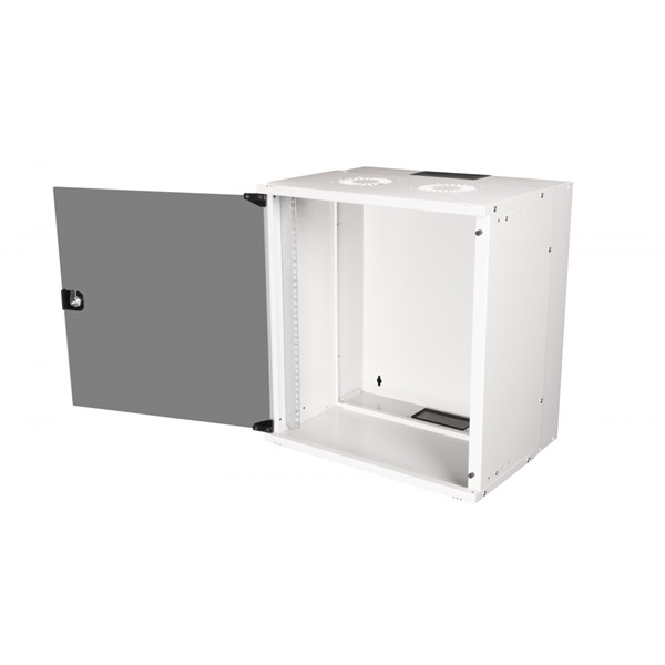 Equip Fali Rackszekrény EWM-12-5440-G  19" 12U 540x400mm  lapra szerelt Szürke 