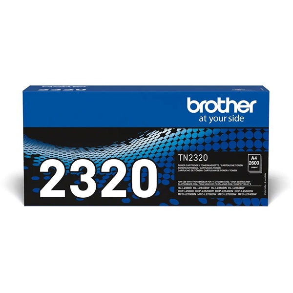 Brother TN2320 nagy töltetű fekete toner Brother TN2320 nagy töltetű fekete toner