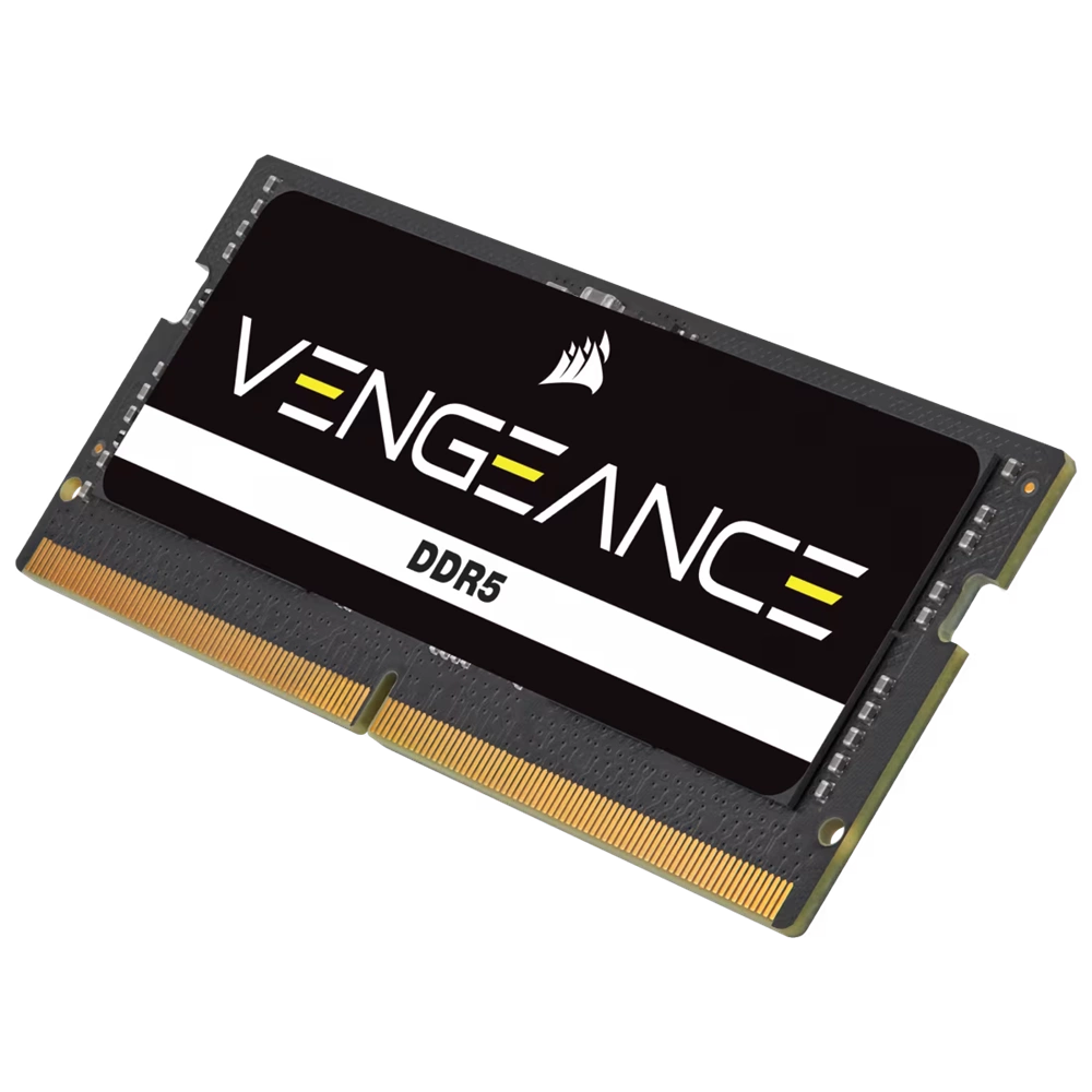 Corsair 32GB DDR5 5200MHz SODIMM Vengeance Memória Fekete