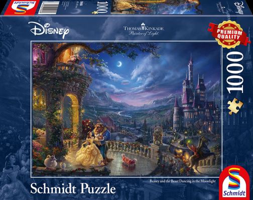 Schmidt Disney Die Schöne und das Biest, Tanz im Mondlicht 1000db-os puzzle (59484) (18102-182) Schmidt Disney Die Schöne und das Biest, Tanz im Mondlicht 1000db-os puzzle (59484) (18102-182)