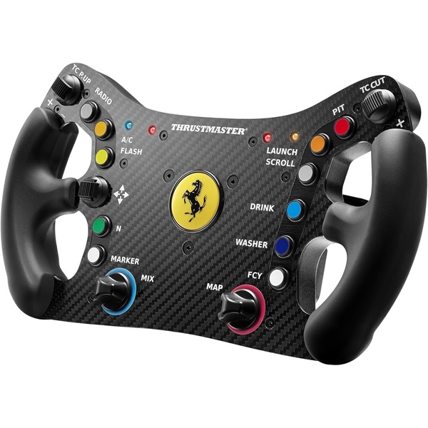 Thrustmaster 4060263 Ferrari 488 GT3 Wheel Add-On PS4/PS5/Xbox Series/One/PC versenykormány Thrustmaster 4060263 Ferrari 488 GT3 Wheel Add-On PS4/PS5/Xbox Series/One/PC versenykormány