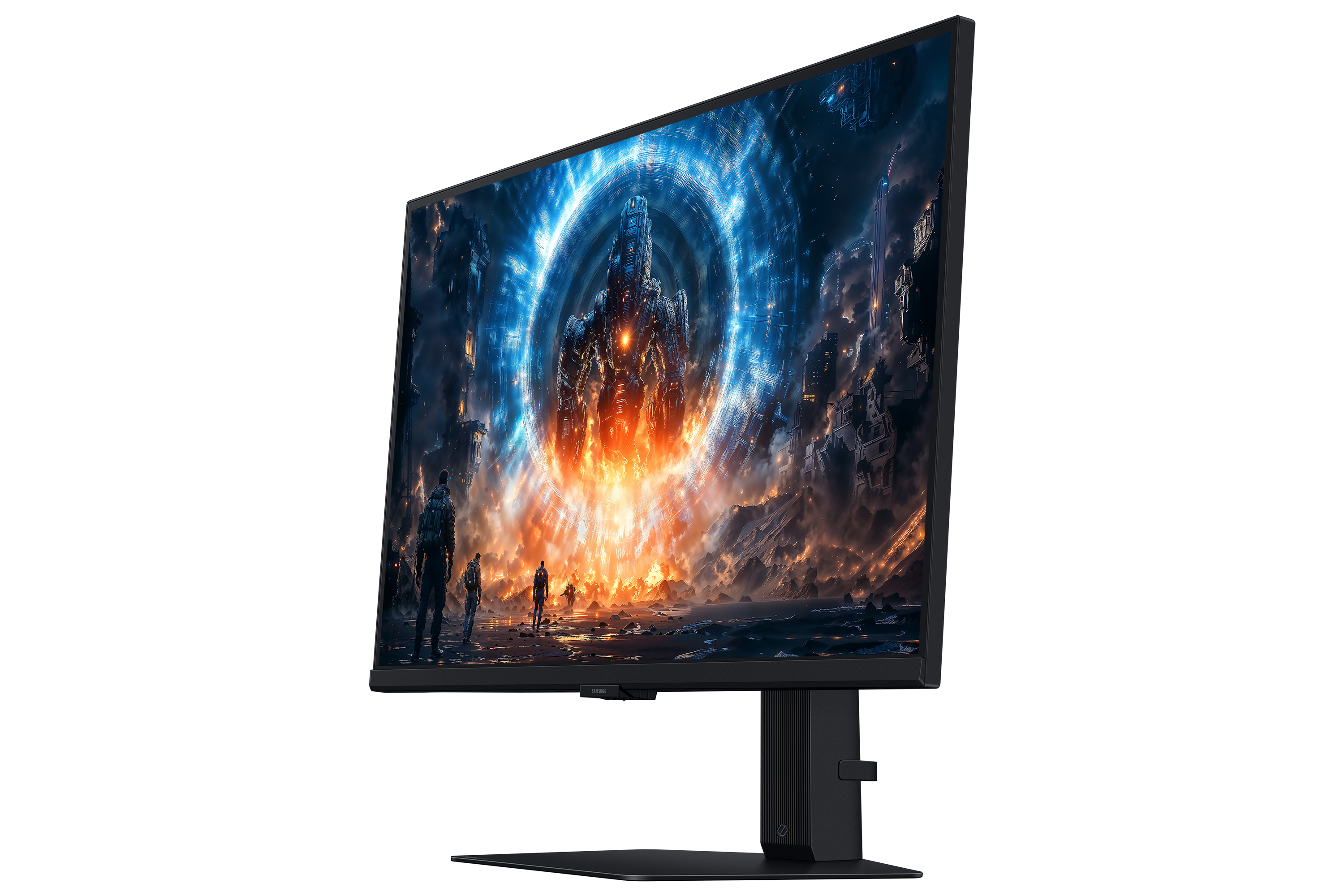 Samsung 27" LS27FG602EUXEN Odyssey G6 G60F Monitor - 2560x1440, QHD, 350Hz, Gamer, Fekete