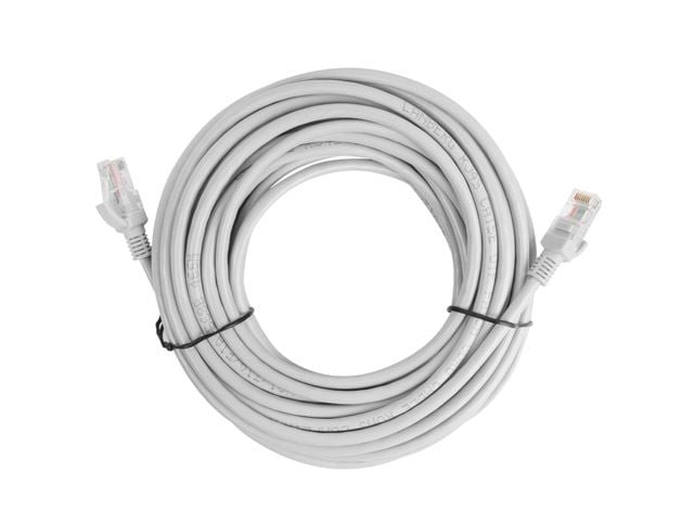 Lanberg Patchcord RJ45 CAT5e UTP kábel 15m szürke (PCU5-10CC-1500-S) Lanberg Patchcord RJ45 CAT5e UTP kábel 15m szürke (PCU5-10CC-1500-S)