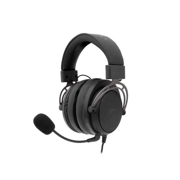 White Shark GORILLA-B/G  GH-2341-B/G gamer fejhallgató fekete/ezüst (3.5 Jack)