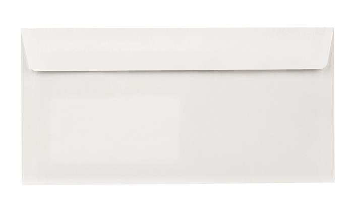 Boríték, LA4, szilikonos, jobb ablakos, VICTORIA PAPER