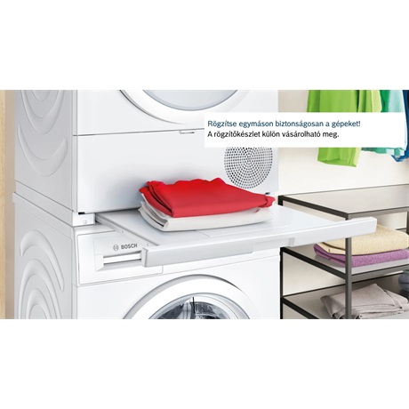 Bosch WQG245D4BY SZÁRÍTÓGÉP HŐSZIVATTYÚS