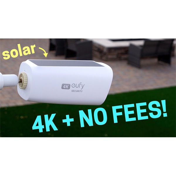 ANKER EUFYCAM3 Biztonsági Kamera Rendszer (3+1) 4K, Beépített Napelem, WiFi-s, vízálló, kültéri - T88723W1 ANKER EUFYCAM3 Biztonsági Kamera Rendszer (3+1) 4K, Beépített Napelem, WiFi-s, vízálló, kültéri - T88723W1