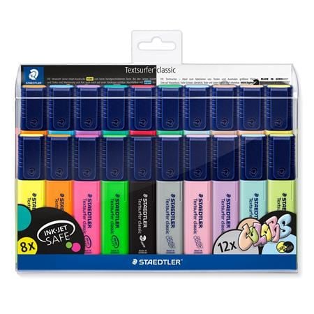 Staedtler "Textsurfer Classic 364 WP20" szövegkiemelő készlet 1-5 mm 20 szín (364 WP20) Staedtler "Textsurfer Classic 364 WP20" szövegkiemelő készlet 1-5 mm 20 szín (364 WP20)
