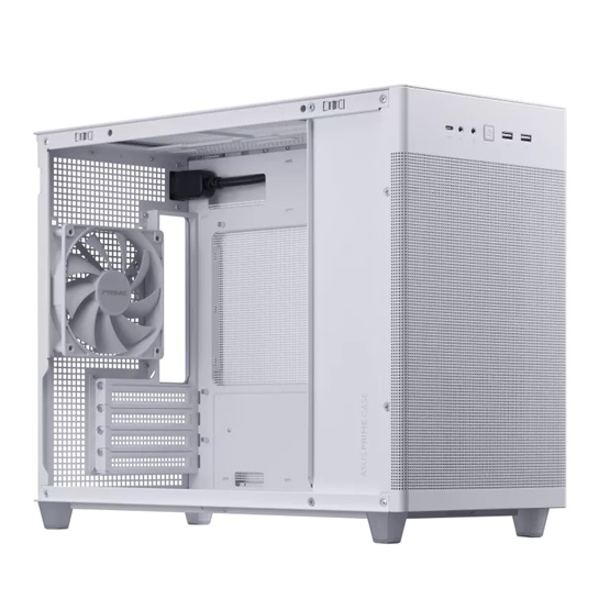Asus Prime AP201 TG White mini számítógépház Fehér Asus Prime AP201 TG White mini számítógépház Fehér