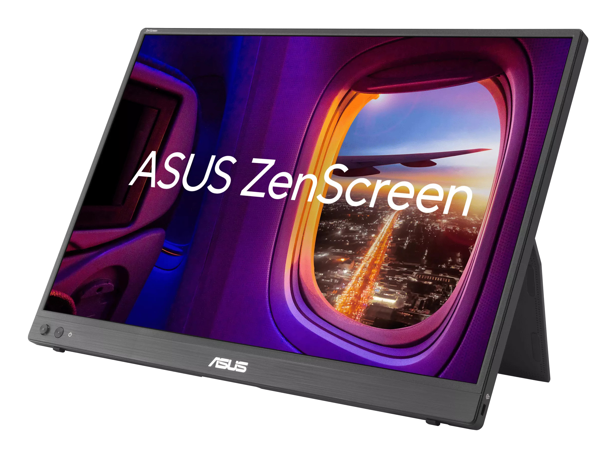 Asus 16" MB16NCG ZenScreen Hordozható monitor - 2560x1600, IPS, 155Hz, Fekete