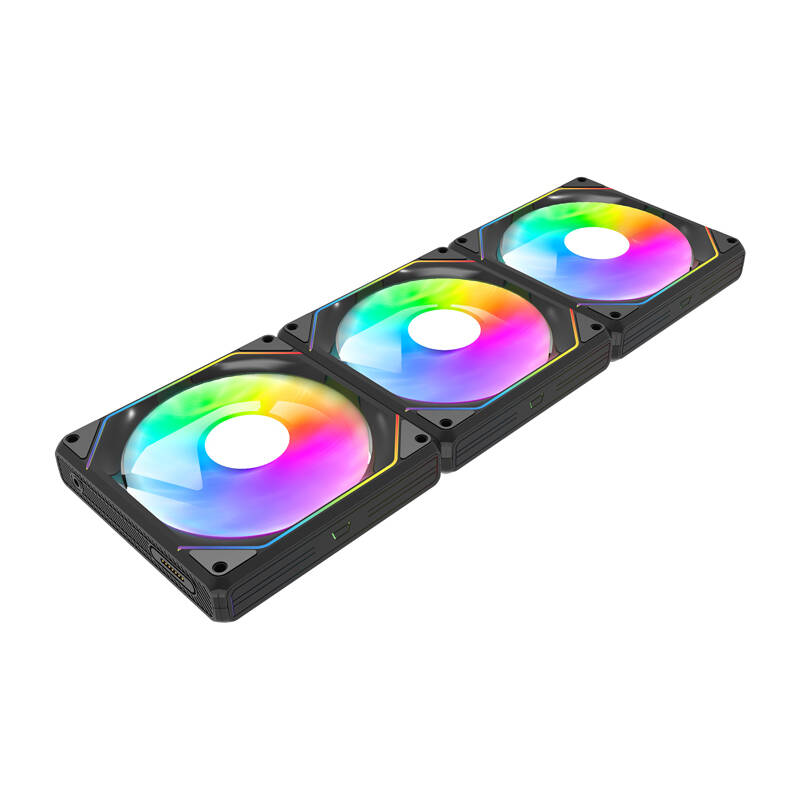 Darkflash Gauss G24 3 az 1-ben számítógépes ventilátorok Fekete