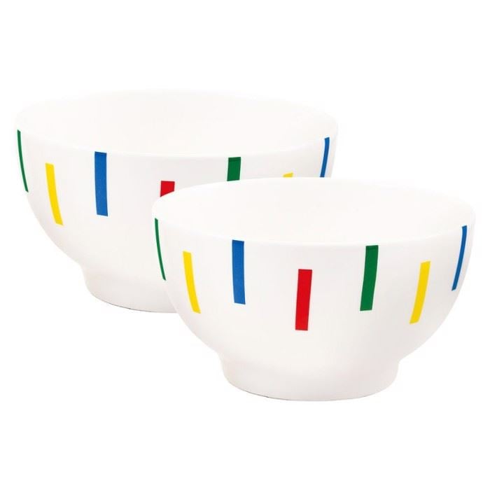 Benetton BE-0859 2 részes reggeliző tál szett 14 cm átmérővel