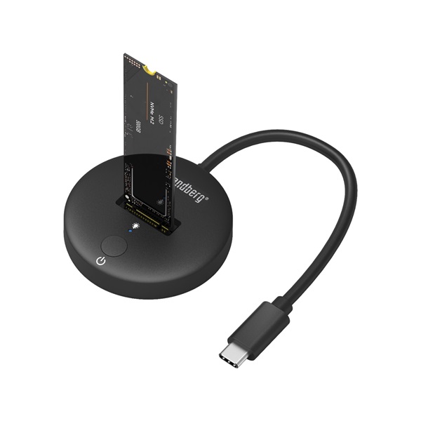 SANDBERG USB-C tartozék, USB 3.2 Dock for M.2+NVMe SSD SANDBERG USB-C tartozék, USB 3.2 Dock for M.2+NVMe SSD