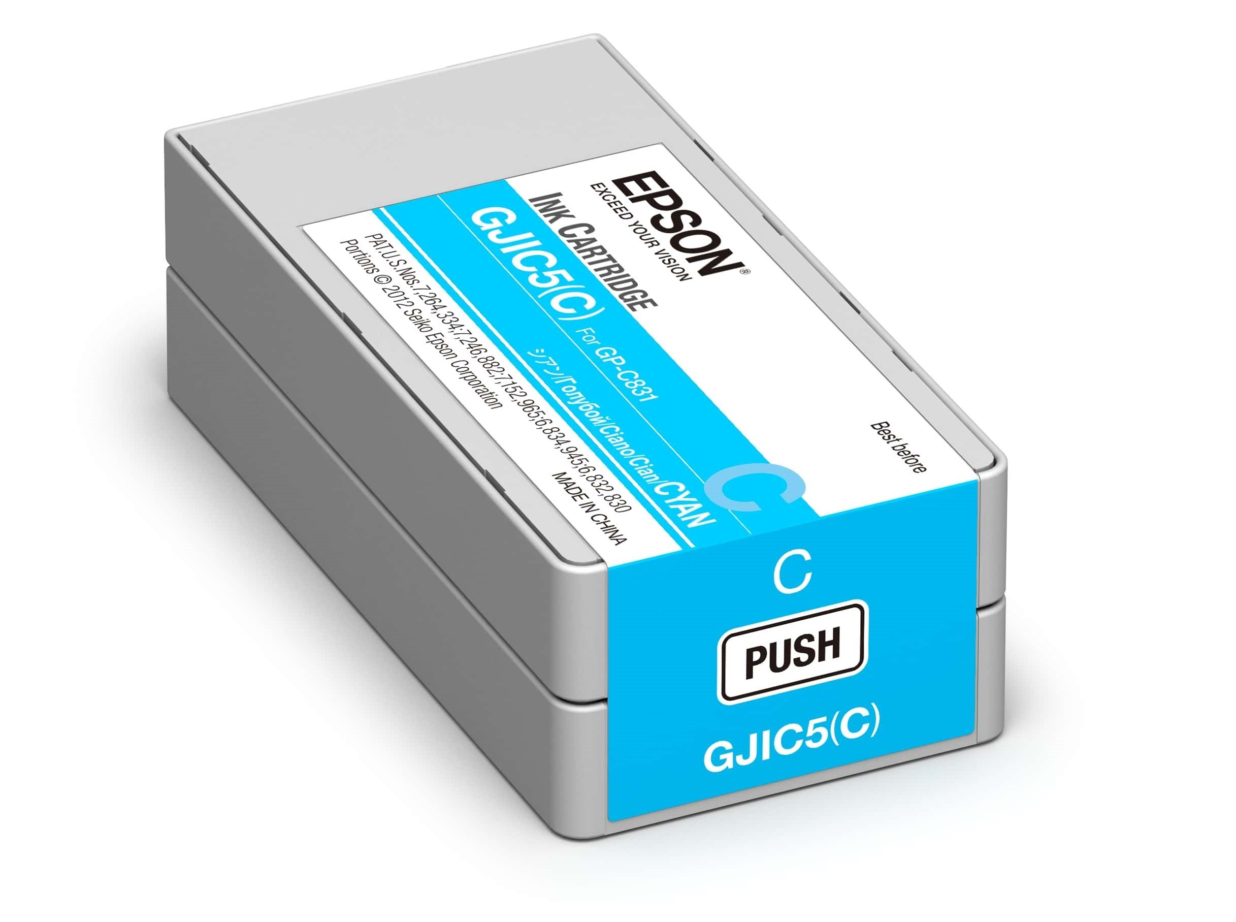Epson GJIC5(C) C831 Tintapatron Cián 32,5ml Eredeti